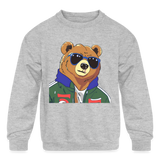 Varsity Bear Kids' Crewneck Sweatshirt - heather gray