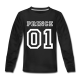 Prince Number One | Kids' Premium Long Sleeve T-Shirt - black