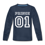 Prince Number One | Kids' Premium Long Sleeve T-Shirt - navy