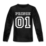 Prince Number One | Kids' Premium Long Sleeve T-Shirt - charcoal gray